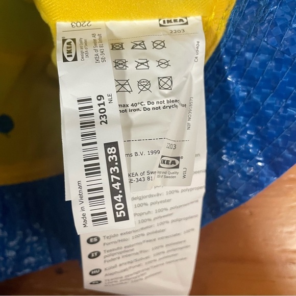 IKEA Limited Edition KNORVA Bucket Hat Blue one size - Picture 5 of 6